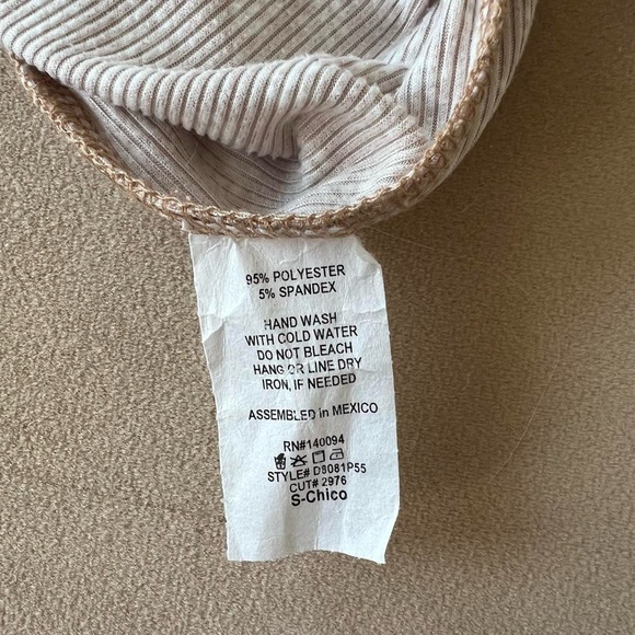 Floral Coquette Beige Slip Dress - Picture 7 of 9